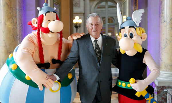 Albert Uderzo, um dos criadores do Asterix, morre aos 92 anos