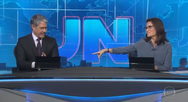 William Bonner chora ao vivo no JN, e Renata Vasconcellos encerra o jornal