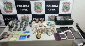 Sete são capturados em operação contra o tráfico de drogas em Tauá