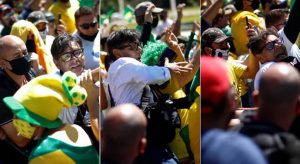 Procurador-geral pede que MP apure agressões a profissionais de imprensa em ato com Bolsonaro