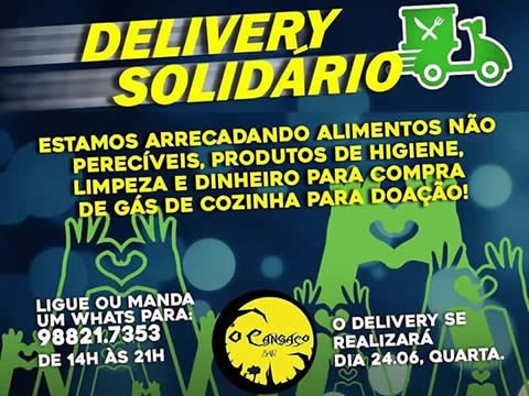 O Cangaço Bar faz delivery solidário com live de artistas do Cariri nesta quarta, 24