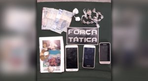 PM apreende maconha e cocaína e prende casal no Iguatu