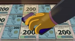 ‘Os Simpsons’ previu nota de R$ 200 no Brasil em episódio de 2014