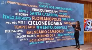 Globo tira Flamengo da nuvem de palavras de Fátima Bernardes