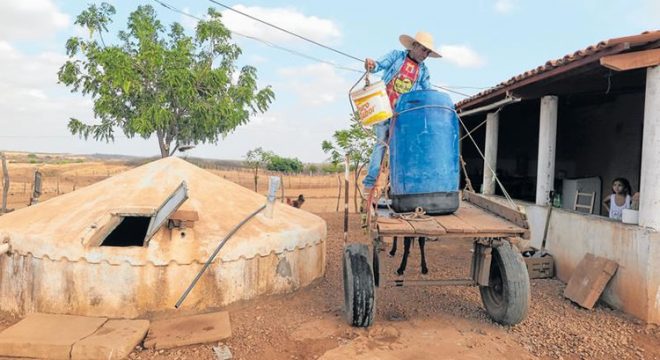 Investimento para construção de cisterna retrai 92% em oito anos