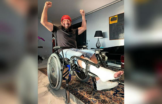 Bell Marques rompe tendão de Aquiles e passará por cirurgia