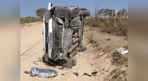 Carro capota e bebê de dez meses morre no local