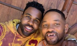 Will Smith mostra dentes quebrados após jogar golfe com Jason Derulo