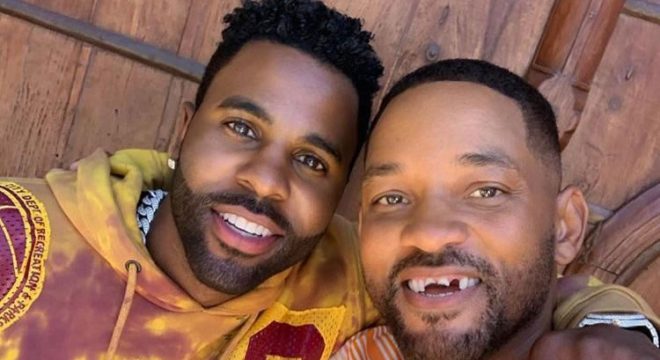 Will Smith mostra dentes quebrados após jogar golfe com Jason Derulo