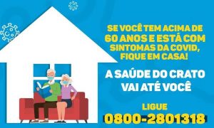 Crato disponibilizará atendimento domiciliar para pessoas com mais de 60 anos
