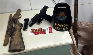 Mais quatro armas de fogo apreendidas em Barbalha e Juazeiro do Norte