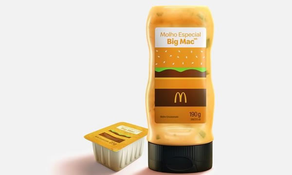 McDonald's anuncia que passará a vender o molho especial do Big Mac