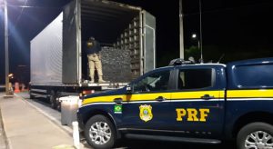 PRF apreende 800 kg de maconha, além de armas e munição em Caridade, no Ceará