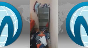Viajante de Juazeiro mostra sua casa revirada após arrombamento e chora