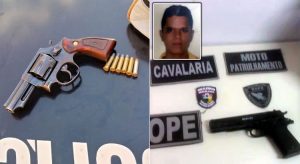 Presas sete pessoas com revólveres em Potengi e Crato e outro com simulacro em Juazeiro