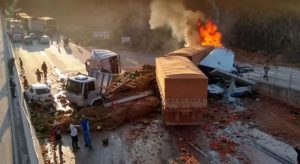 Acidente deixa dois mortos e 11 feridos em estado grave em Minas Gerais