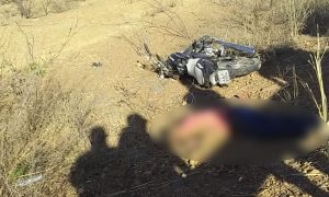 Um morto e outro ferido em Araripe numa queda de motocicleta