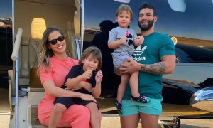 Gusttavo Lima não estaria visitando os filhos por causa de ex-sogra e ex-cunhado