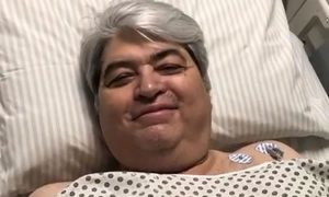 Datena é internado e passa por procedimento em hospital após dores no peito