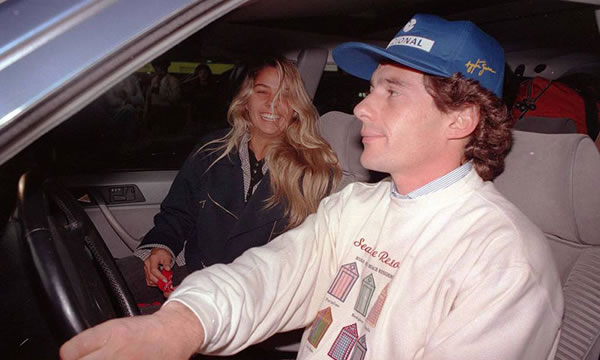 Adriana Galisteu diz que Ayrton Senna não realizou o grande sonho da vida dele