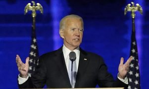 Em discurso de vitória, Joe Biden promete unificar país e restabelecer respeito dos EUA