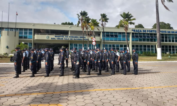 Estado terá o reforço de 4.200 PMs extras no primeiro turno na eleições