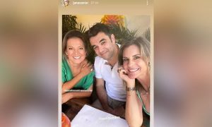 Apresentadora da Globo é suspensa após postar foto com Joice Hasselmann