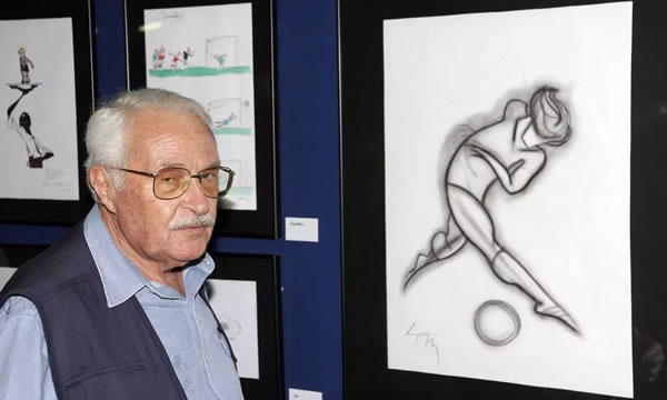 Chargista Lan morre aos 95 anos no Rio de Janeiro