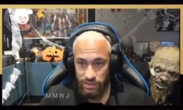 Neymar caí em pegadinha de Halloween e reação viraliza na web