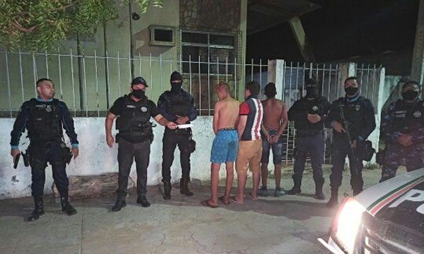 GCM e PM prendem assaltantes de farmácia no Icó