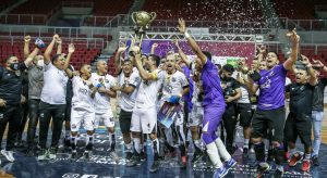 Ceará goleia BNB/Guerreirinhos mais uma vez e garante bicampeonato cearense de futsal