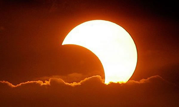 Eclipse solar será parcialmente visível nas regiões Sul e Sudeste