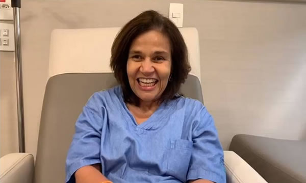 Claudia Rodrigues é internada em São Paulo após passar mal