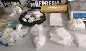 Traficantes misturavam cocaína com pó de gesso em ‘laboratório’
