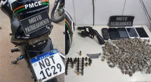 PM de Juazeiro recupera seis veículos roubados e ainda apreendeu quase meio quilo de maconha