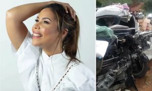 Cantora gospel Amanda Wanessa sofre acidente e é internada em hospital no Recife