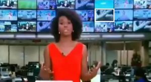 Maju Coutinho apresenta Jornal Hoje com cenas de sexo ao fundo