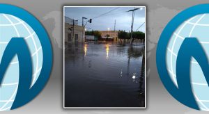 Chuvas banham município de Icó deixando ruas alagadas na madrugada desta terça, 26