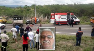 Professor morre num grave acidente de trânsito em Juazeiro do Norte