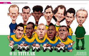 Revista elege a Seleção Brasileira de todos os tempos; veja escolhidos