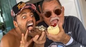 Sogro de Tirullipa sofre AVC e é internado na UTI com pneumonia; humorista pede orações