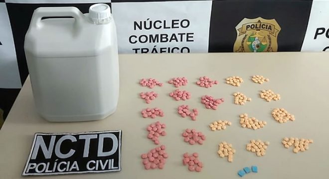 Polícia Civil de Juazeiro apreende psicotrópicos e loló que chegavam para o carnaval