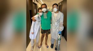 Geraldo Luís dá primeiros passos na UTI após se recuperar da Covid-19