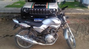 Homem preso com moto roubada em Aurora e um chassi foi encontrado em Juazeiro