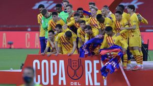 Com dois gols de Messi, Barcelona vence Athletic Bilbao e conquista a Copa do Rei