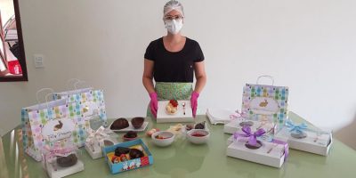 Com ovos de páscoa artesanais, doceira de Juazeiro do Norte investe em qualidade e inovação