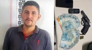 Raio de Icó tira de circulação suspeito de assaltos com revólver e dinheiro