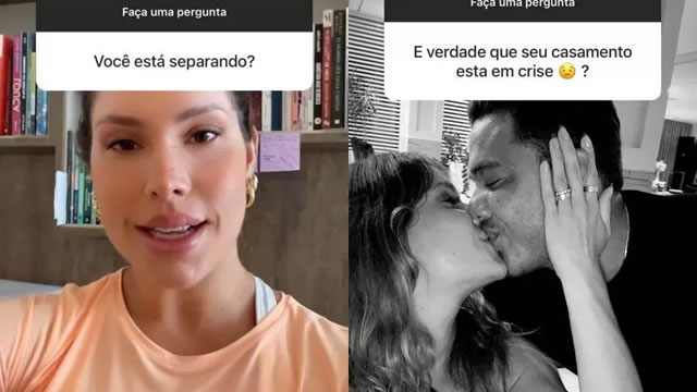 Thyane Dantas nega separação e crise no casamento com Wesley Safadão