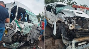 Veja imagens após grave acidente no Cariri entre Topic e caminhonete em Farias Brito