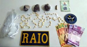 Acusado do tráfico foge do RAIO em Barbalha e “mercadoria” é apreendida